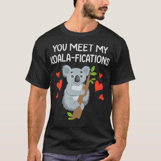 Du träffade min Koalifications-gåva till honom Hen T Shirt