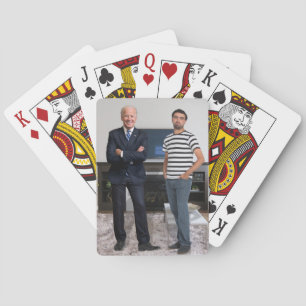 Du träffade president Joe Biden Lägg till foto Casinokort