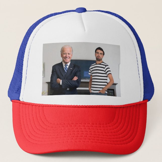 Du träffade president Joe Biden | Lägg till foto Keps (Framsida)