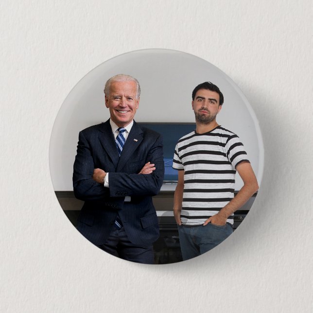 Du träffade president Joe Biden | Lägg till foto Knapp (Framsida)