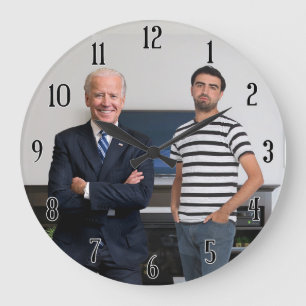 Du träffade president Joe Biden Lägg till foto Stor Klocka