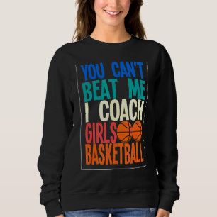 Du tränar tjejer Basketball Trainer Basketball T Shirt