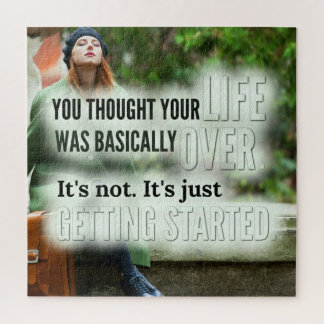 Du trodde att ditt liv var över pussel