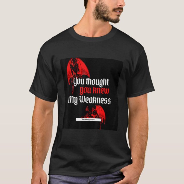 Du trodde du visste t shirt (Framsida)