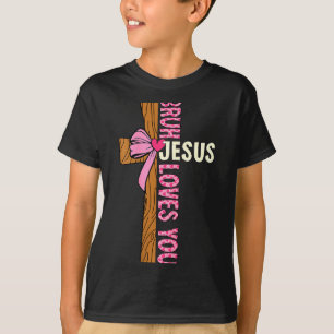 Du Tröja Religiös Kristna Tonåringar Bruh Jesus