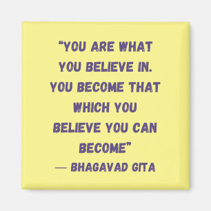 Du tror att Bhagavad Gita Magnet