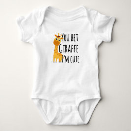 Du tror att Giraffe jag är Cute, Lusnyj Giraff T Shirt