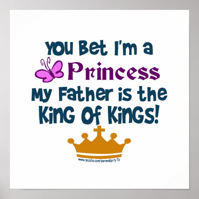 Du tror att jag är prinsessa poster (Framsidan)