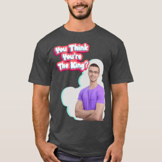 Du Tror Du är Kung Nick Eh rolig vintage pojke T Shirt