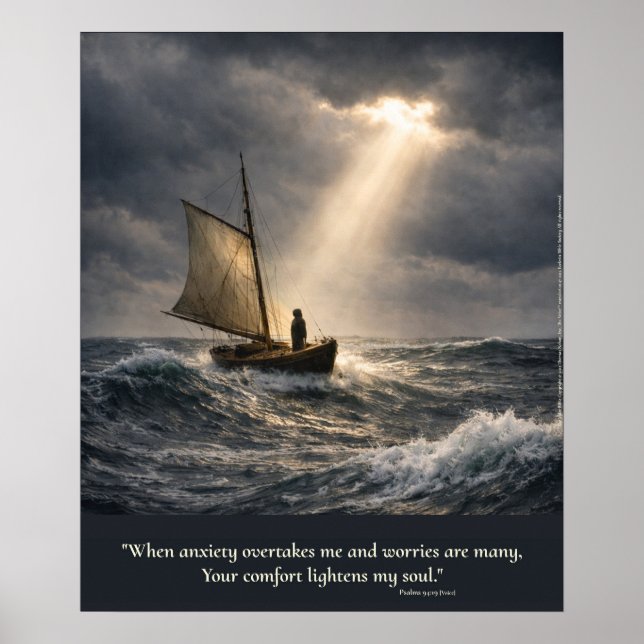 Du tröstar min själ poster (Framsidan)