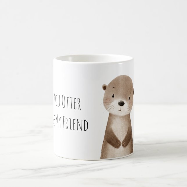 Du Utter Vara Min Vän Djur Kaffemugg (Center)