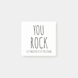 Du VAGGAR kärlek noterar Post-it Block