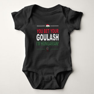 Du valde din Goulash jag är ungersk som Ungern T Shirt