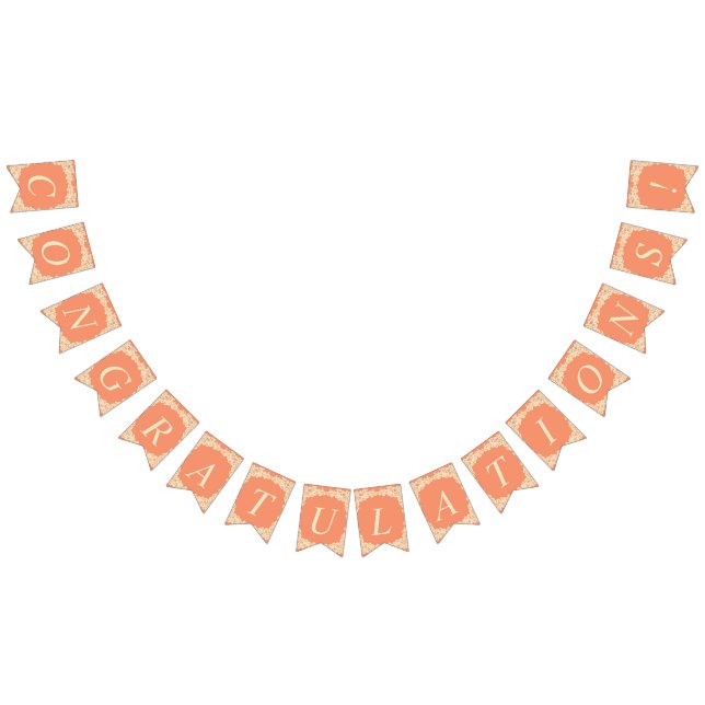 Du väljer bakgrundsfärg och det beige snörebanret vimplar (Alla)