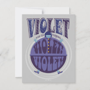 Du vänder Violet, Violet! Anteckningskort