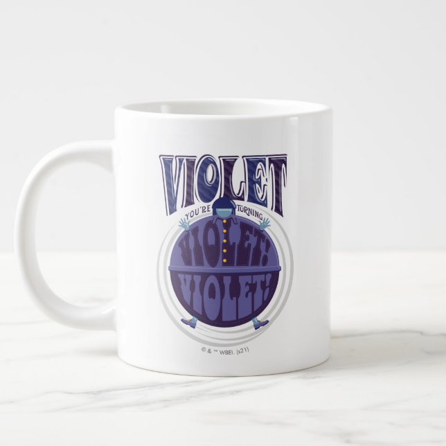 Du vänder Violet, Violet! Jumbo Mugg (Vänster)
