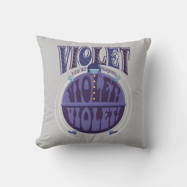 Du vänder Violet, Violet! Kudde (Framsida)