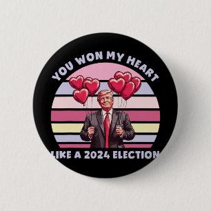 Du Vann Mitt Hjärta Som En Val Komisk Trump Knapp