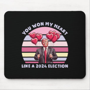Du Vann Mitt Hjärta Som Ett 2024 Val Roligt Trump Musmatta