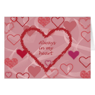 Du var alltid i min hjärta hälsningskort