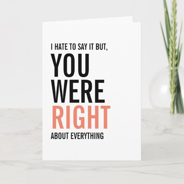 Du var Mamma-kort i Höger Kort (Framsida)