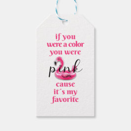 Du var Rosa - Märkre Presentetikett