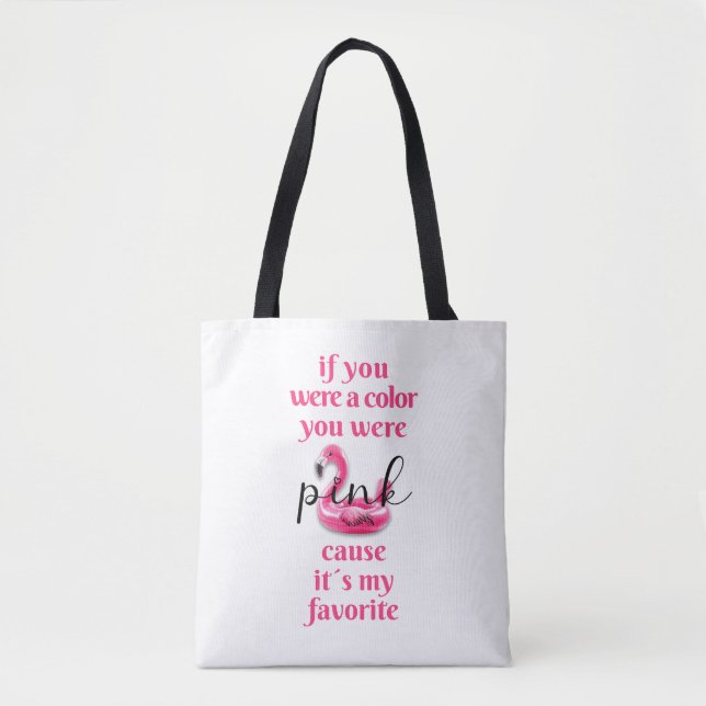 Du var Rosa - Tote Tygkasse (Framsida)