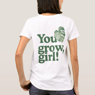 Du växer, flicka - Monstera Albo Tee Shirt