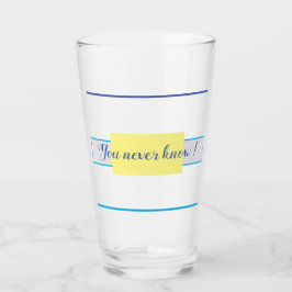 Du vet aldrig! glaskopp