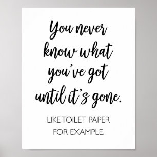 Du vet aldrig vad du Har Poster