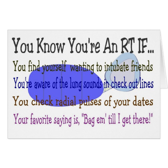 Du VET ATT DU är EN RT OM… Hälsningskort (Framsidan Horizontal)