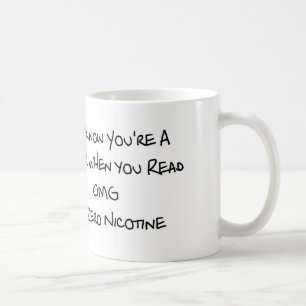 Du vet att du är en Vaper muggen för 11 uns Kaffemugg