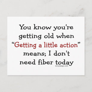 Du vet att du blir gammal när vykort