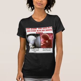 DU VET ATT DU LEVER I EN LAND RAN AV IDIOTER NÄR T SHIRT