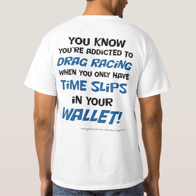 Du vet att du missbrukas för att släpa den t-shirt (Baksida)
