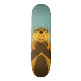 Du vet dig utterskridskodäcket skateboard bräda 21,5 cm