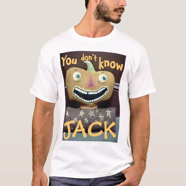 Du vet inte jacken! tröja (Framsida)