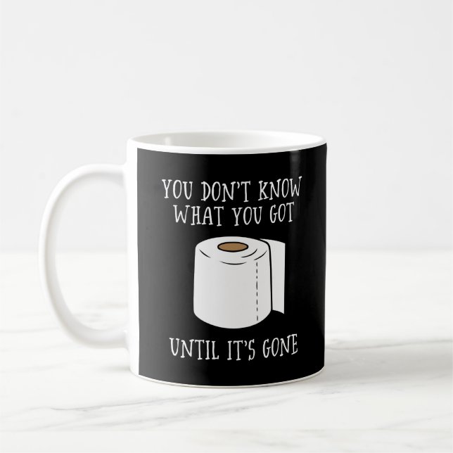 Du vet inte vad du Har förrän det är Borta. Kaffemugg (Vänster)