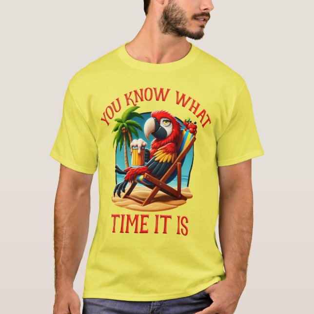 Du vet när det är dags t shirt (Framsida)