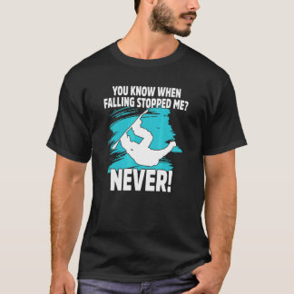 Du vet när det stoppade snötborret t shirt
