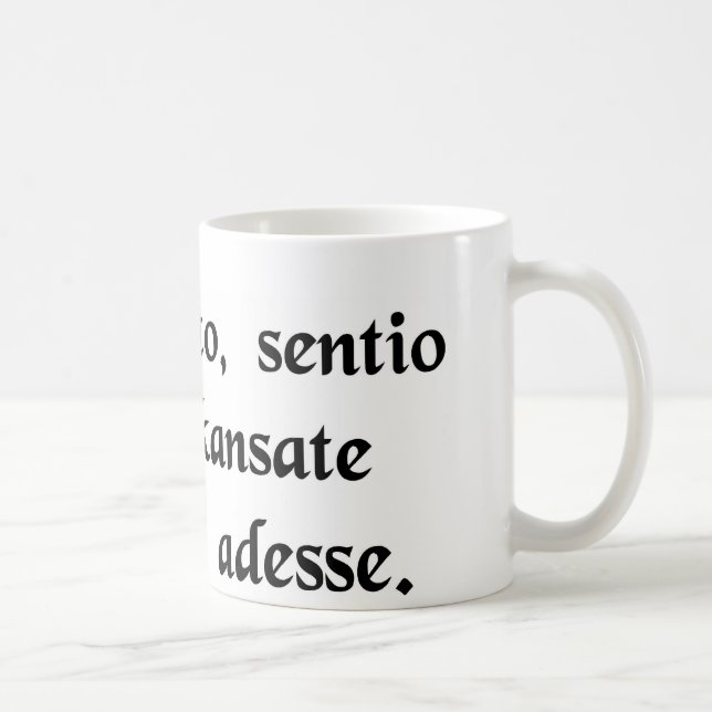 Du vet, Toto, har jag en känsla som vi inte är Kaffemugg (Höger)