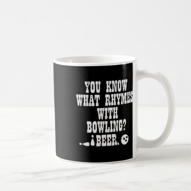 Du vet vad det är med Bowling Bowlareare Tea Kaffemugg (Höger)