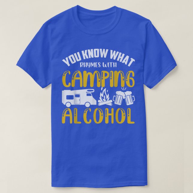 Du vet vad det är med kampanjalkohol för alkohol t shirt (Design framsida)