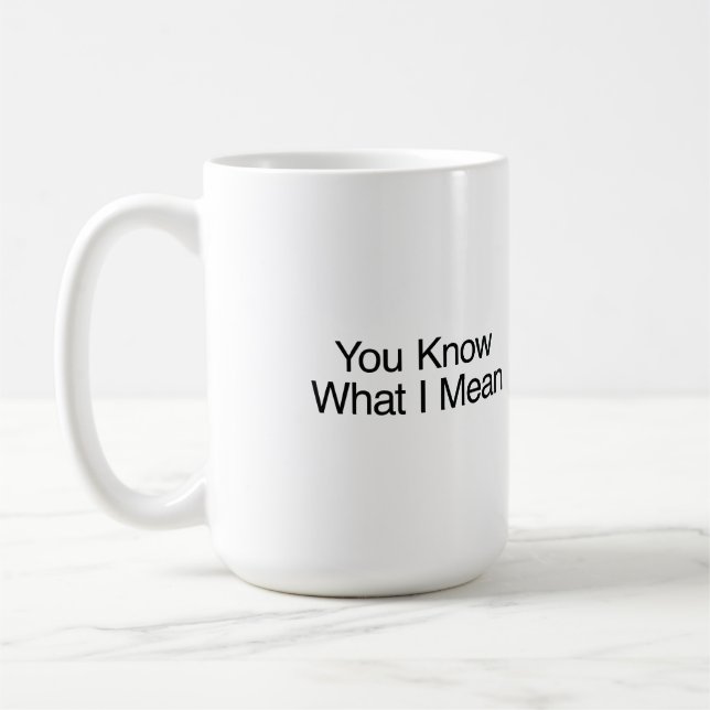 Du vet vad jag Elak Kaffemugg (Vänster)