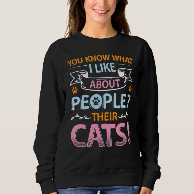 Du vet vad jag tycker om folk. t shirt (Framsida)