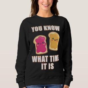 Du vet vad klockan är  Jordnötssmör & Gelé Smörgås T Shirt