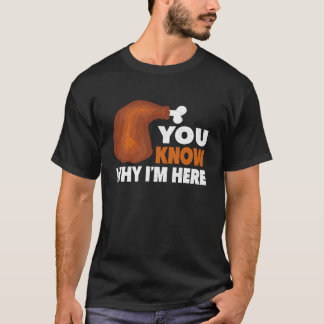 Du vet varför jag är här Julmåltid Långärmad T Shirt