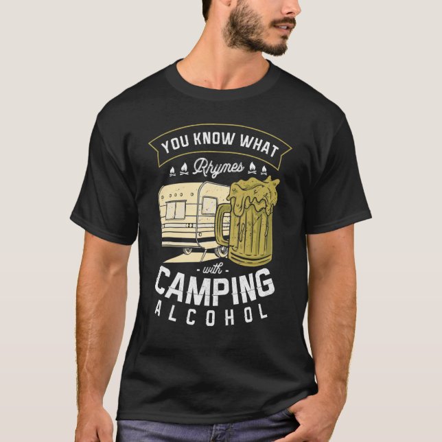 Du vet vilka hymnen är med kampanjalkoholöl Dri T Shirt (Framsida)