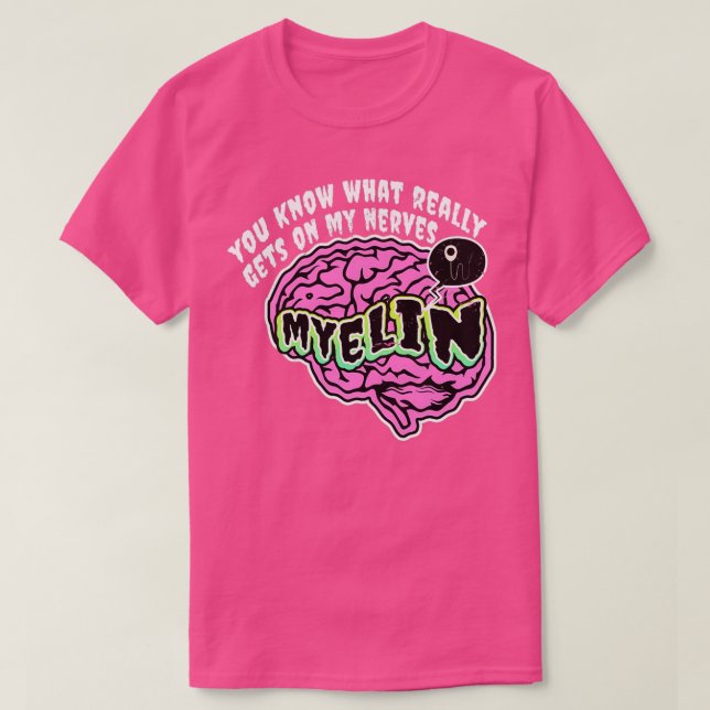 Du vet vilka Verkligen som finns på mina nerver My T Shirt (Design framsida)