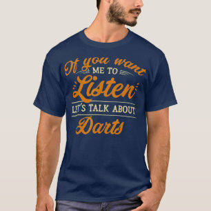 Du vill att jag lyssnar och pratar om mördare t shirt